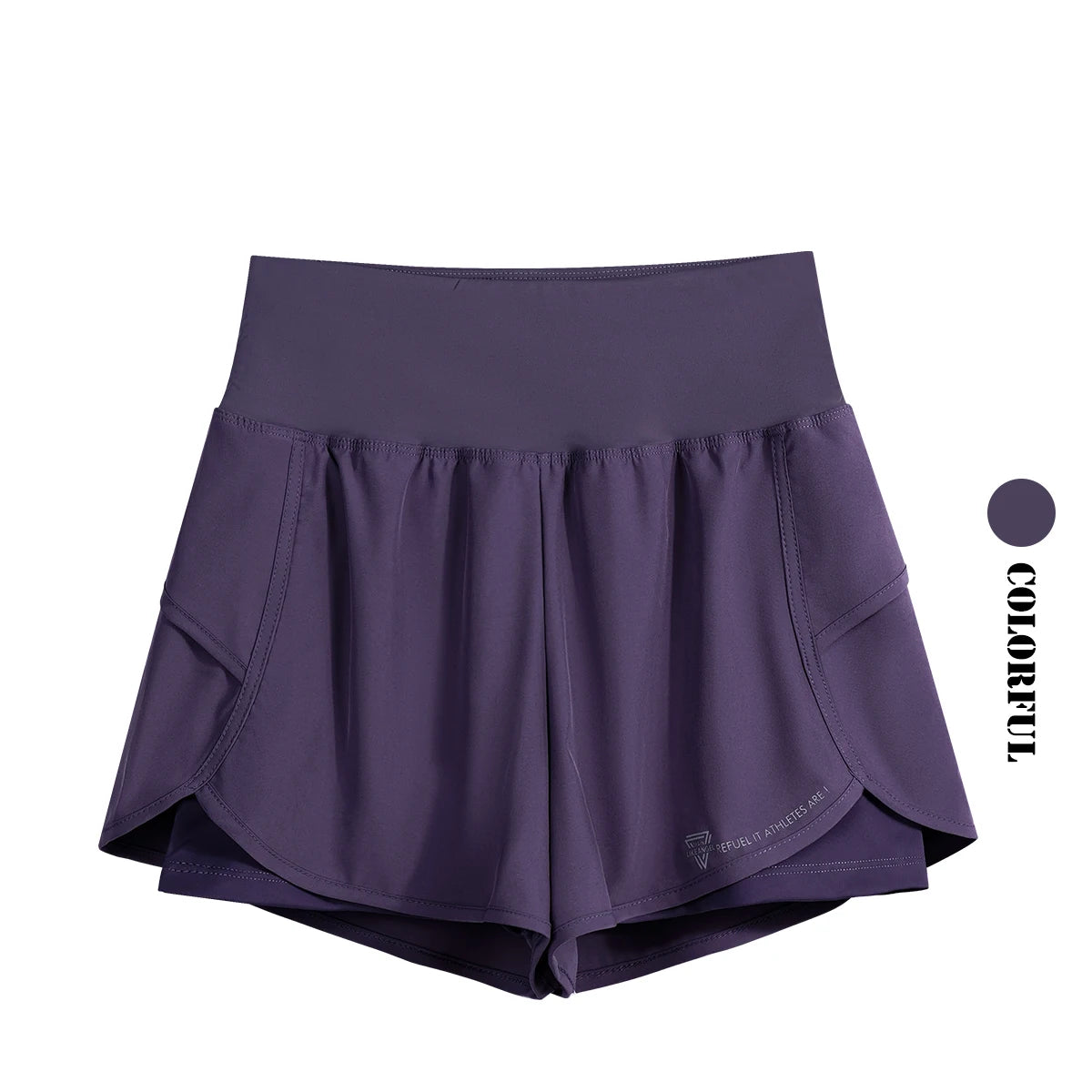4Sassy High-Waist Sports Shorts