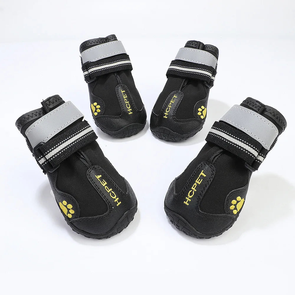 4Sassy Reflective Waterproof Dog Boots