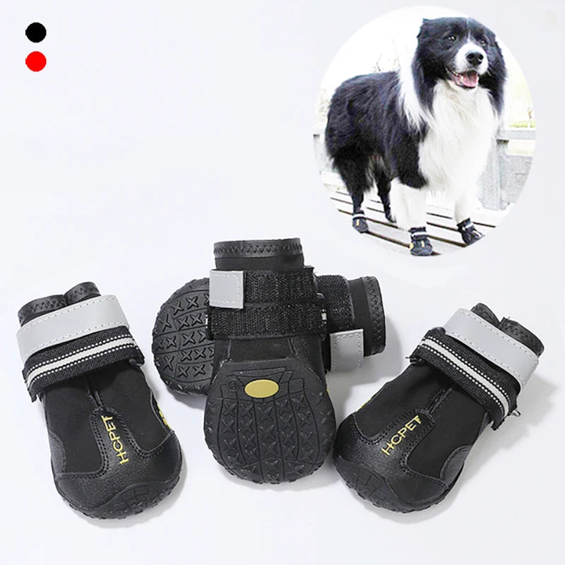 4Sassy Reflective Waterproof Dog Boots