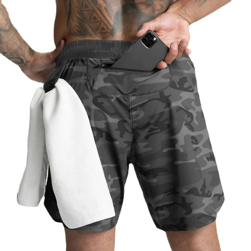 4Sassy Men's Summer Quick-Dry Training Shorts