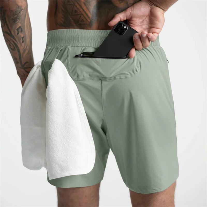 4Sassy Men's Summer Quick-Dry Training Shorts