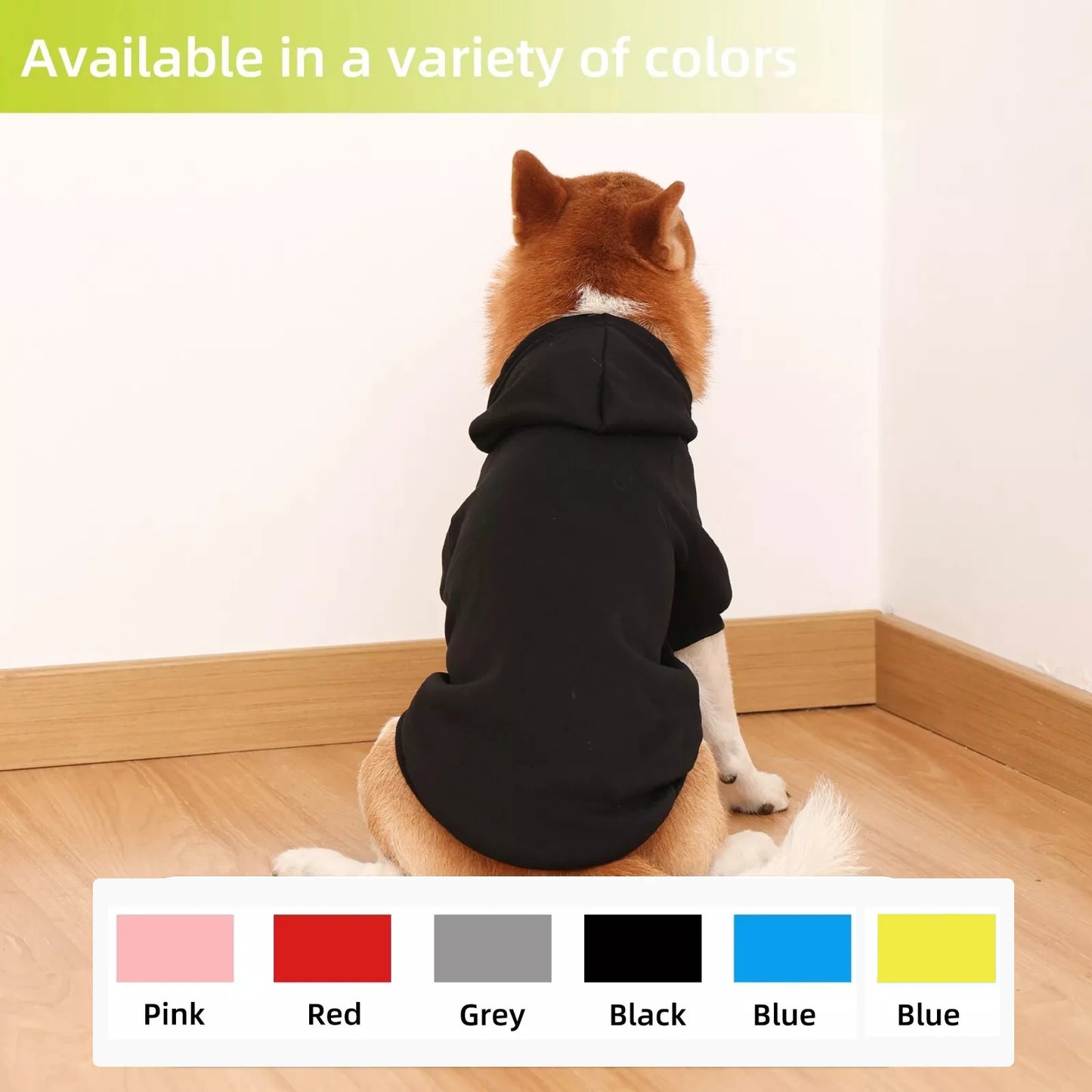 4Sassy Warm Cotton Dog Hoodie