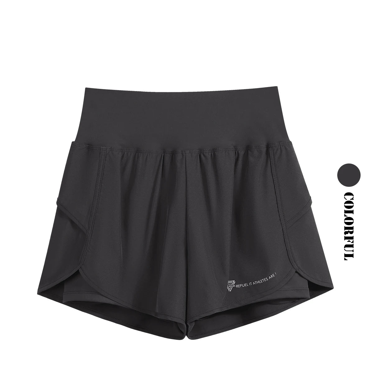 4Sassy High-Waist Sports Shorts