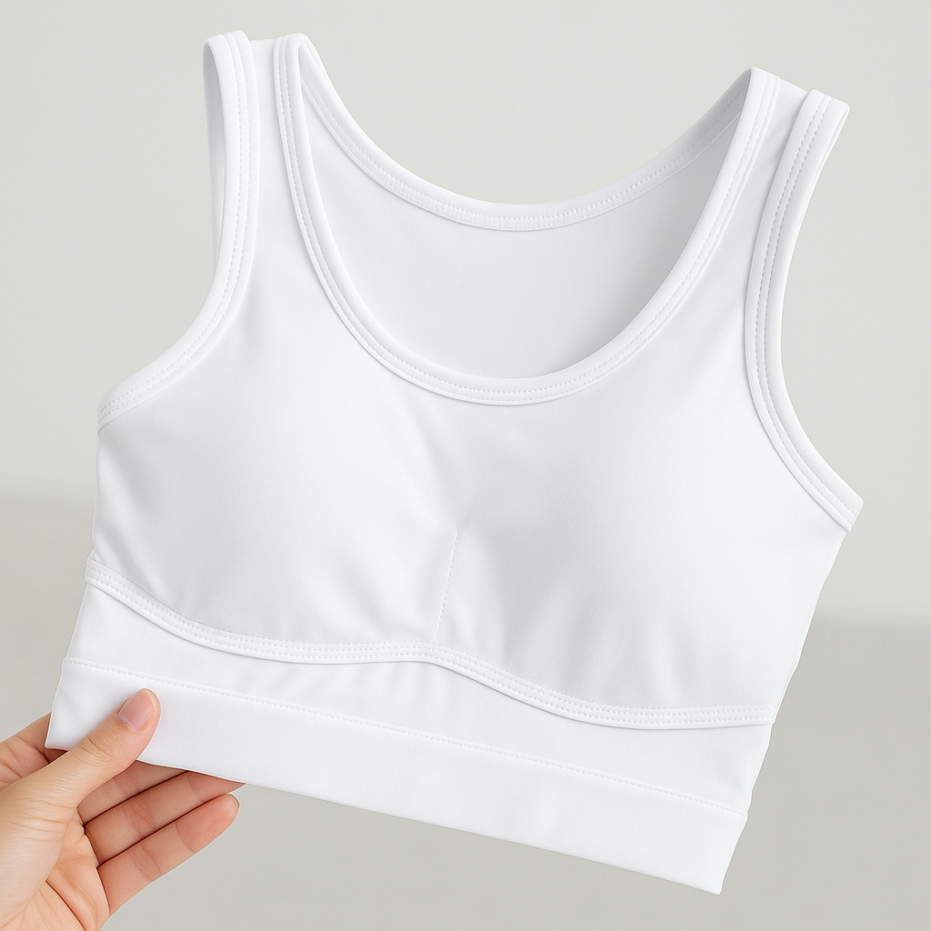 4Sassy Padded Sports Crop Vest