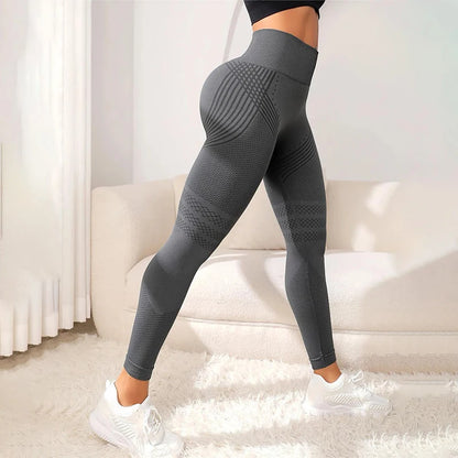 Side profile showing compression and seamless texture.