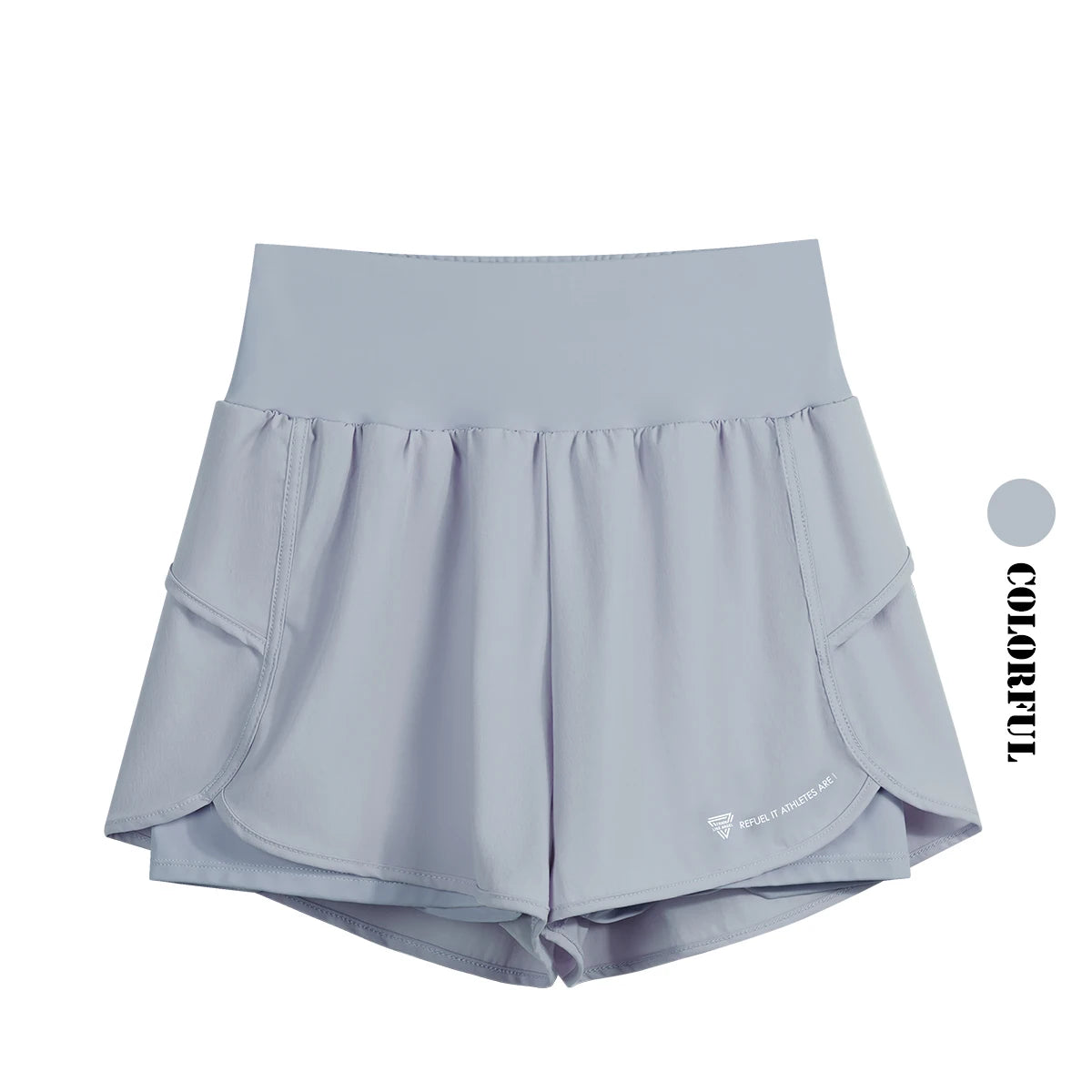 4Sassy High-Waist Sports Shorts