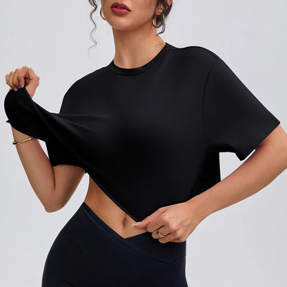 4Sassy CottonFlex Crop Tee