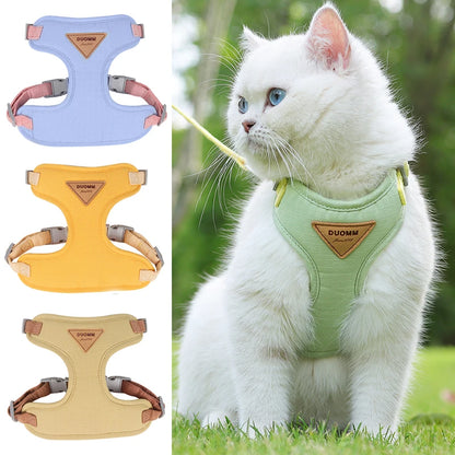 4Sassy CozyPaw Cat Harness & Leash Set