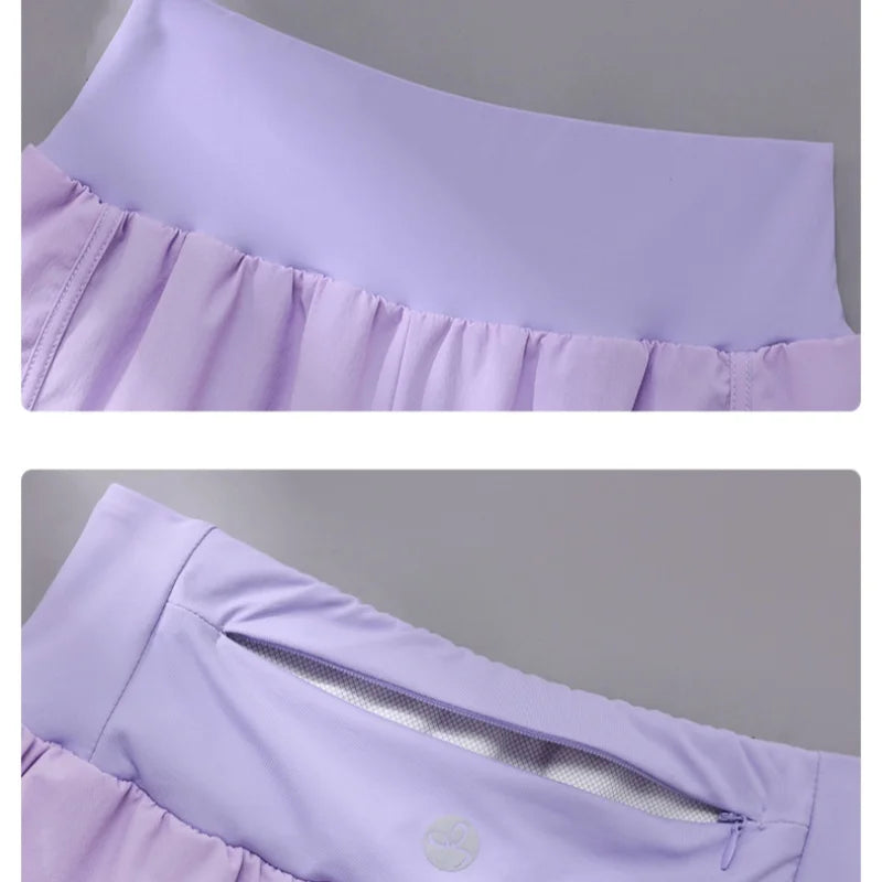 4Sassy High-Waist Sports Shorts