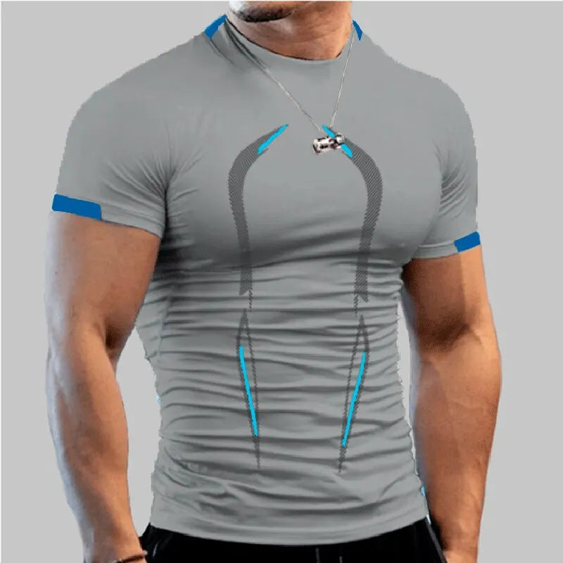 4Sassy Men's Superhero Compression Sport Tee