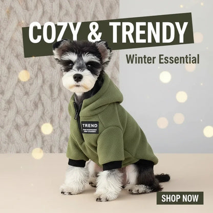 4Sassy CozyPaw Fleece Dog Jacket