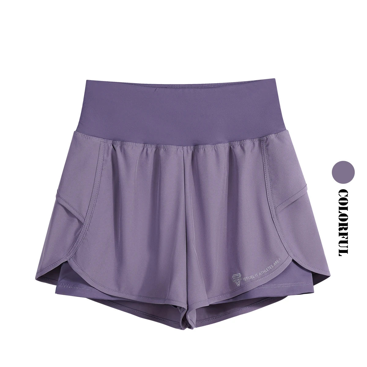 4Sassy High-Waist Sports Shorts