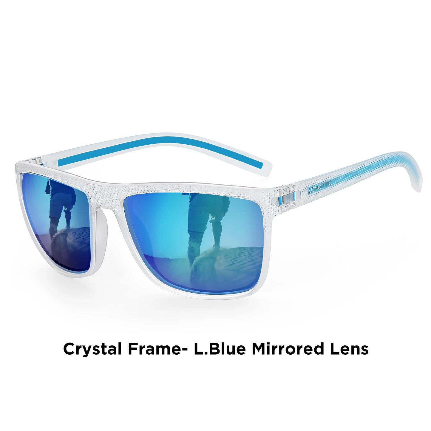 4Sassy Retro Square Polarized Sunglasses
