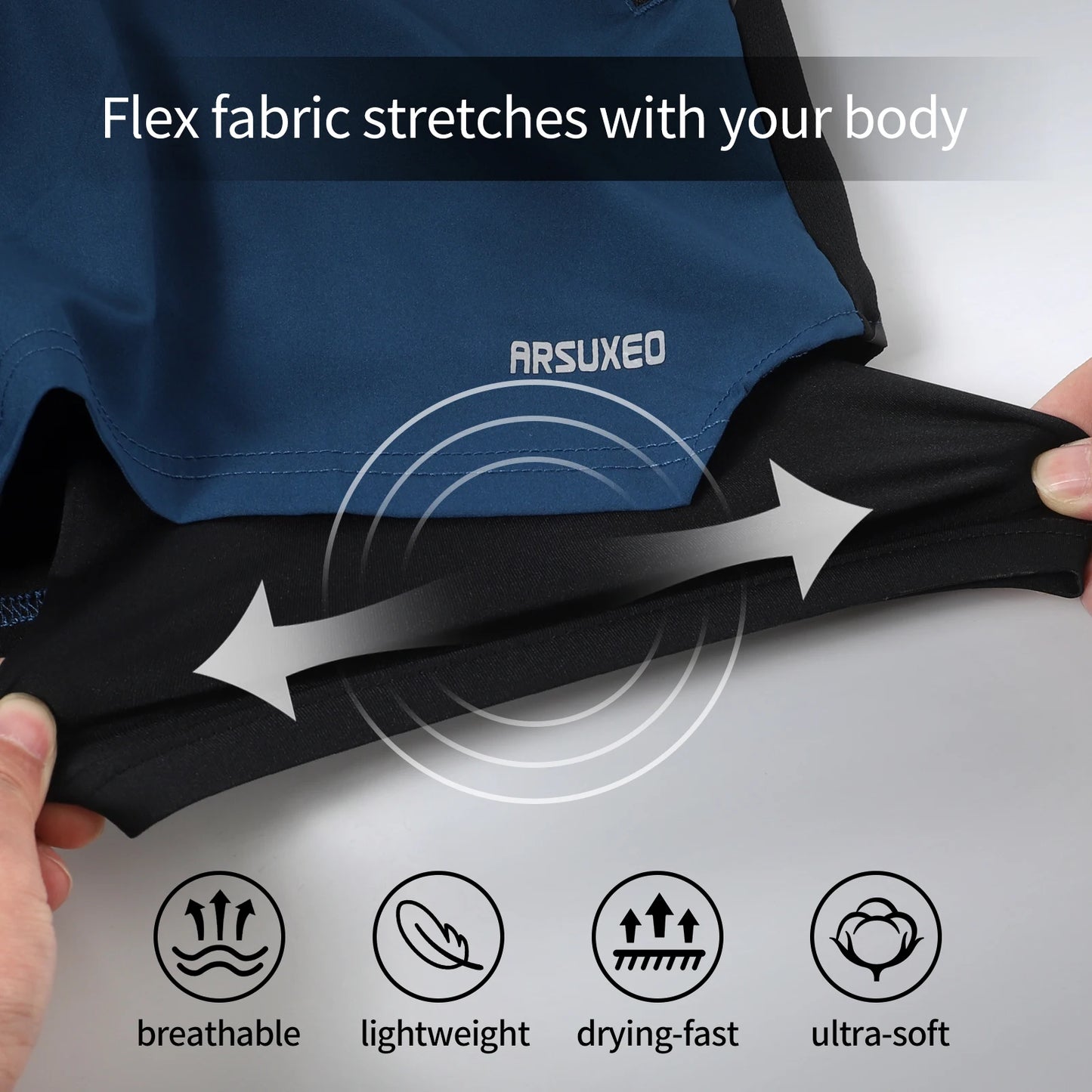 4Sassy Performance Running Shorts – Quick Dry Comfort