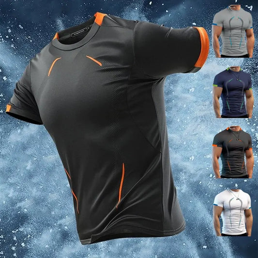 4Sassy Men's Superhero Compression Sport Tee