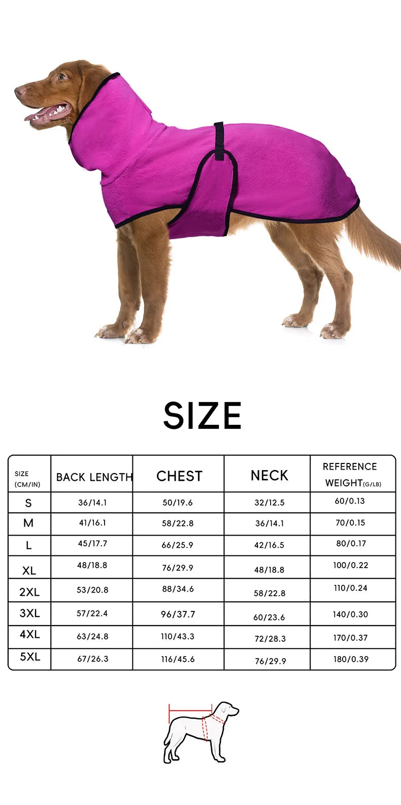 4Sassy Winter Warm Dog Jacket