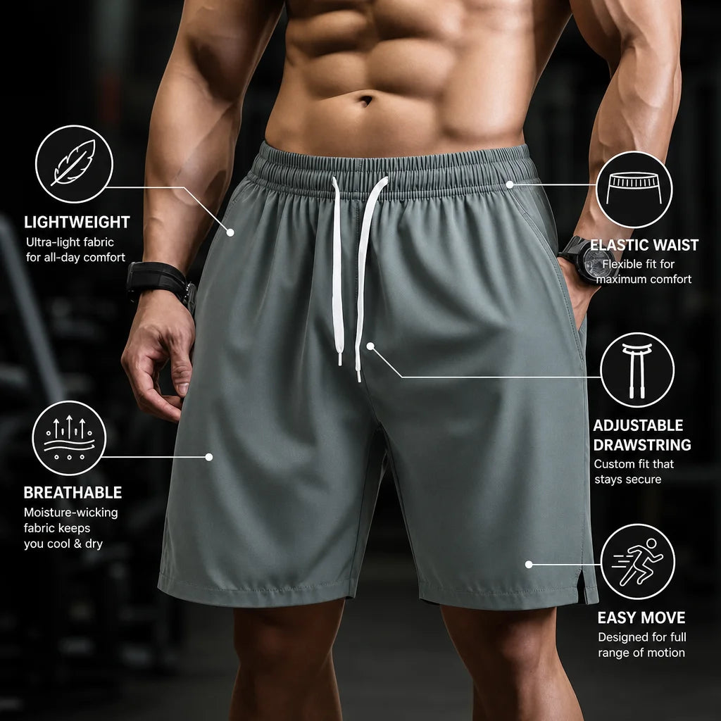 4Sassy FlexDry Men’s Training Shorts