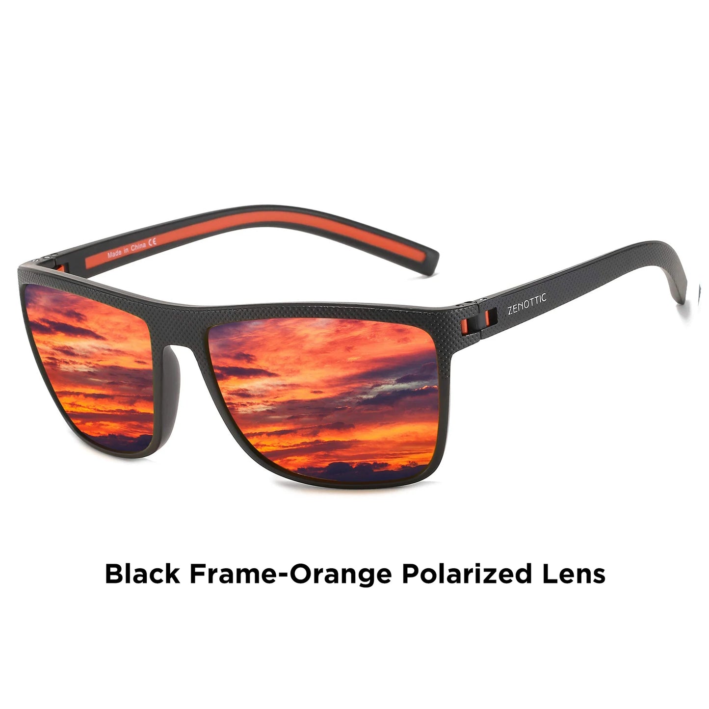 4Sassy Retro Square Polarized Sunglasses
