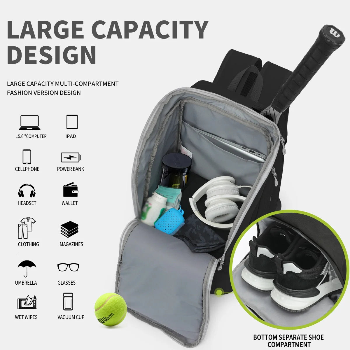 4Sassy PowerPack Gym Bag