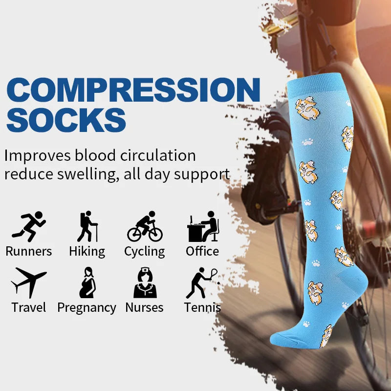 4Sassy PowerStride Compression Socks