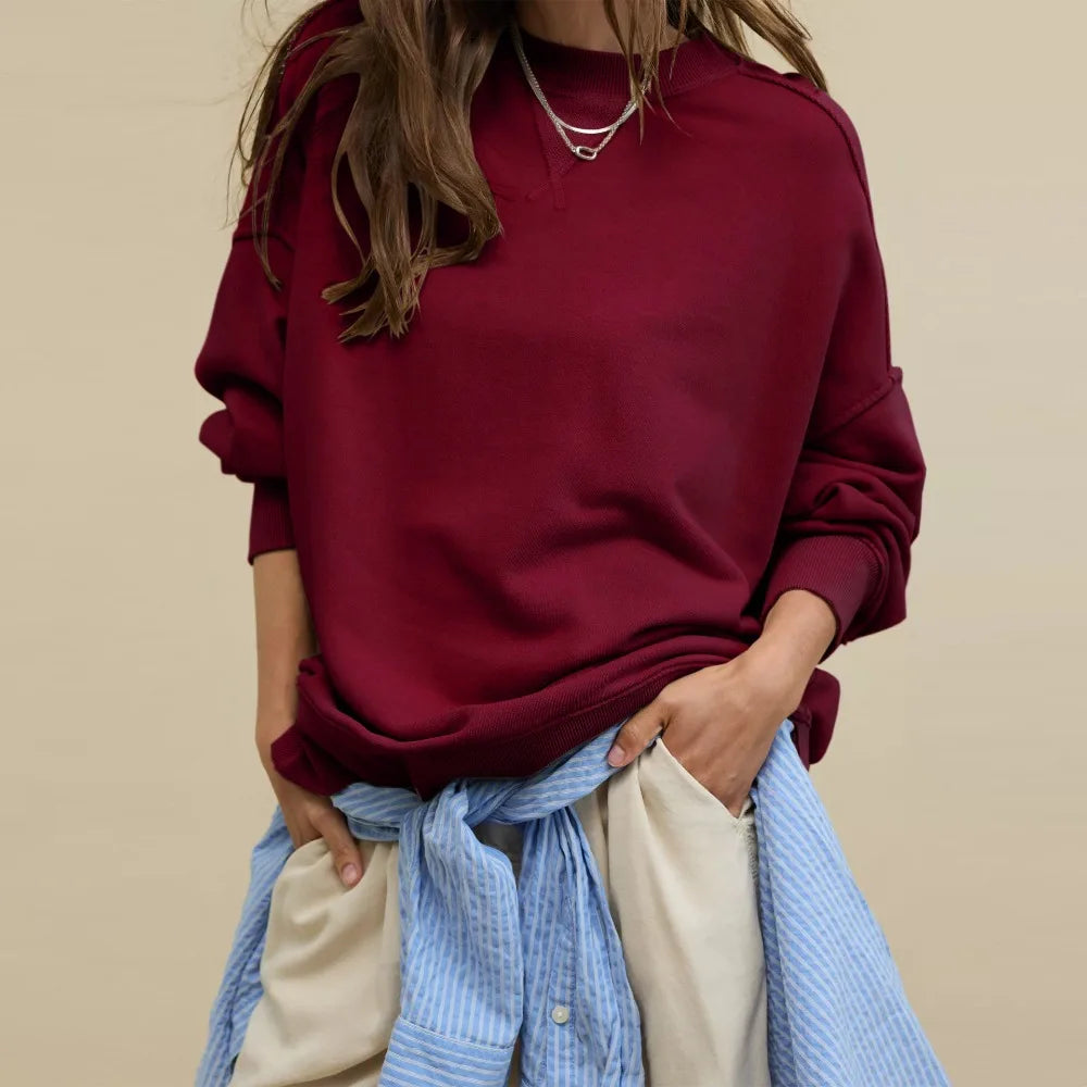 4Sassy CozyFlow Oversized Pullover