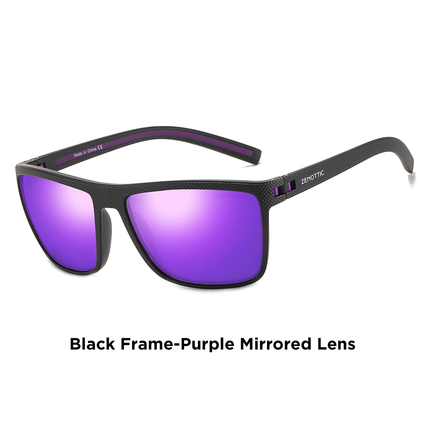 4Sassy Retro Square Polarized Sunglasses