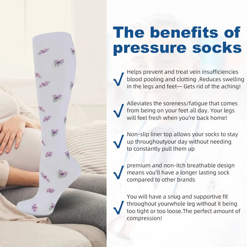 4Sassy PowerStride Compression Socks