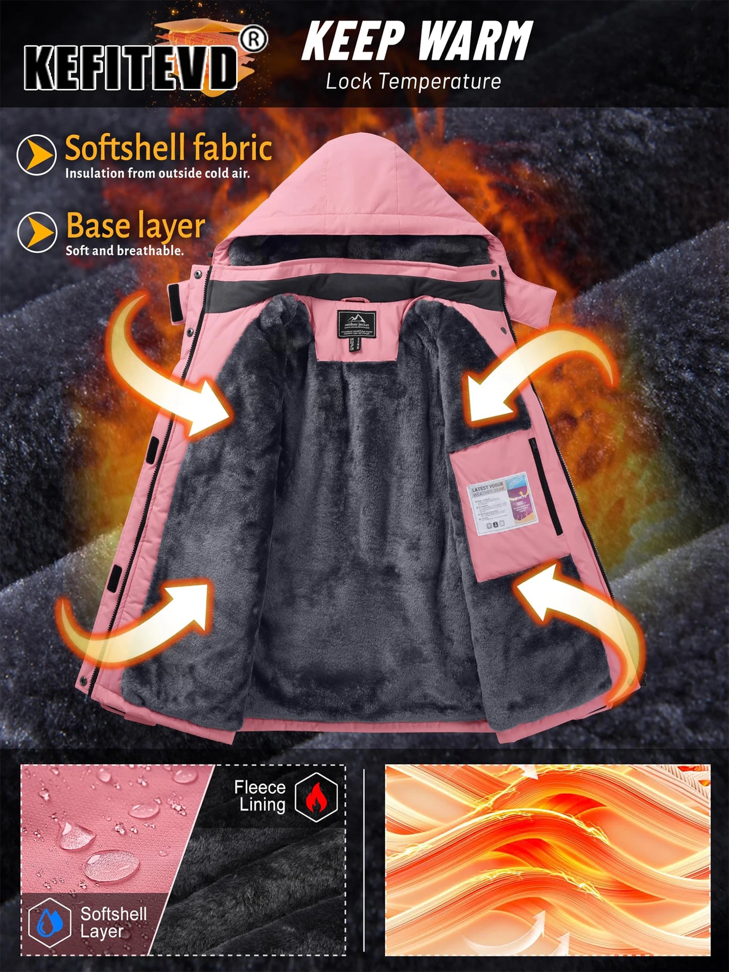 4Sassy Glacier Queen Longline Parka