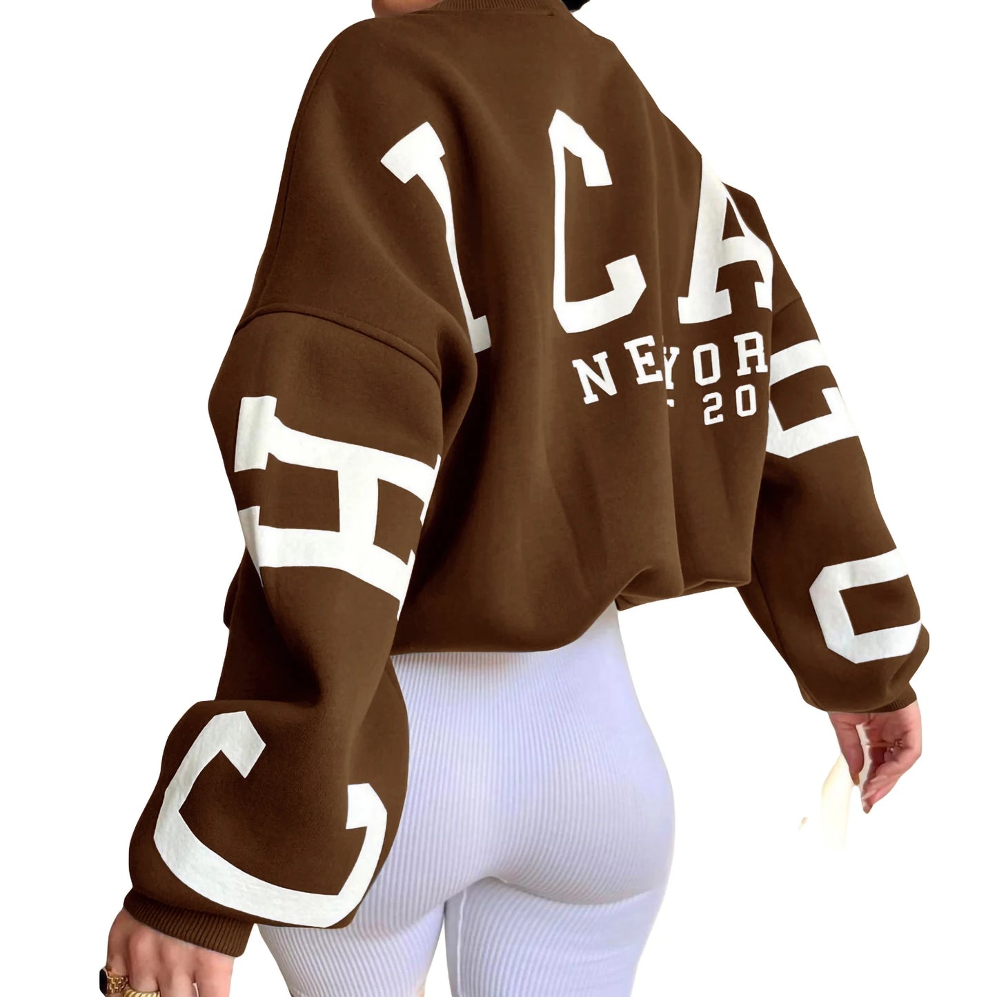 4Sassy Loose Pullover Sweatshirt