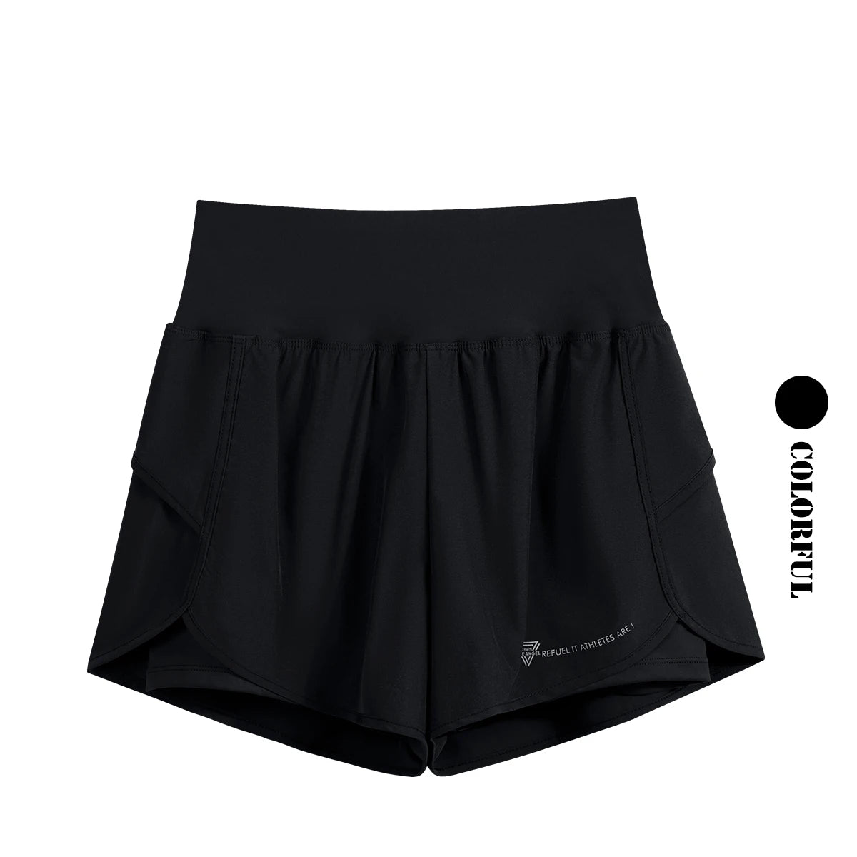 4Sassy High-Waist Sports Shorts