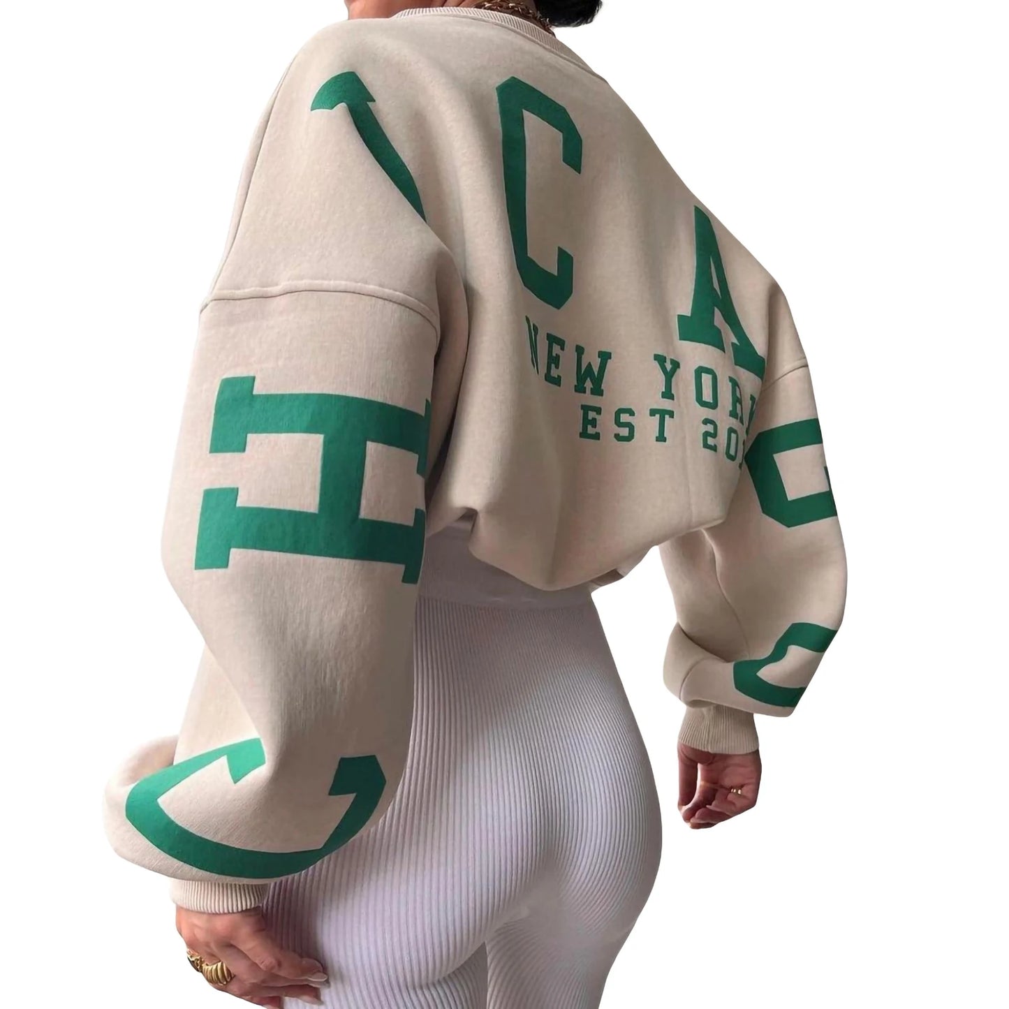 4Sassy Loose Pullover Sweatshirt