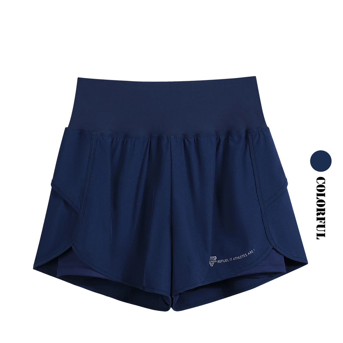 4Sassy High-Waist Sports Shorts