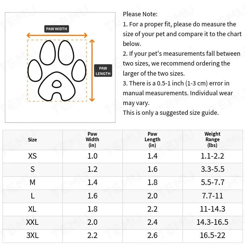 4Sassy Water-Resistant Dog Shoes