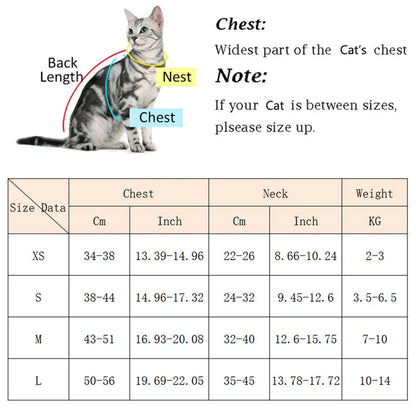4Sassy CozyPaw Cat Harness & Leash Set