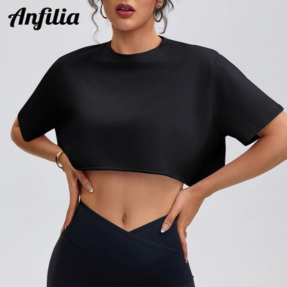 4Sassy CottonFlex Crop Tee